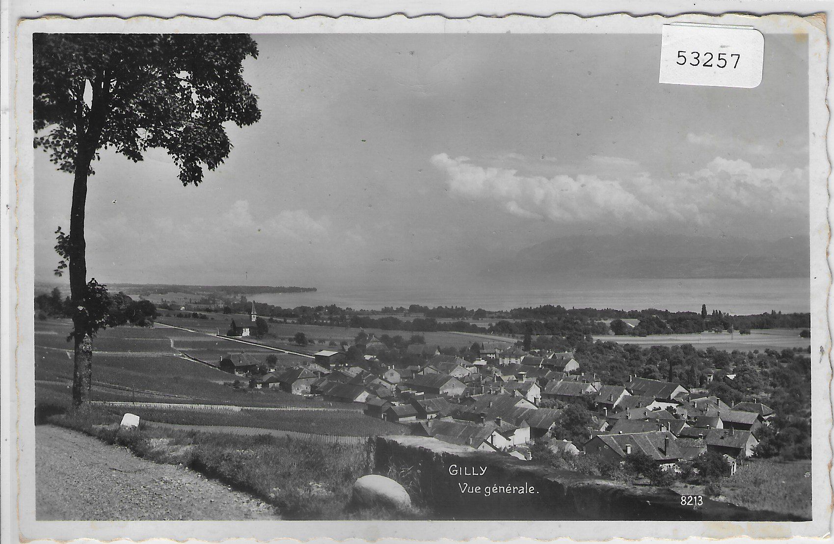 Cartoline postali: Gilly - Vue generale – Usato da Ettingen venduto da Kartenplanet