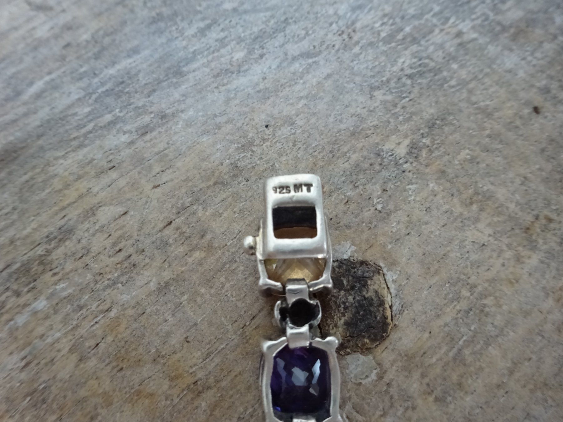 Bracciali & Braccialetti: Silber Armband / mit Glitzersteinen – Usato da Oetwil am See venduto da Golfsud 6
