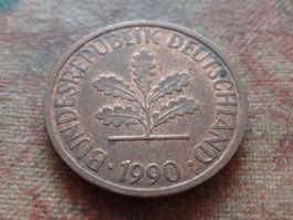 DEUTSCHLAND 2 Pfennig 1990