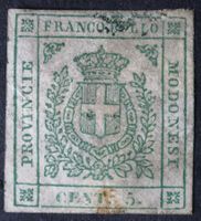 Modena MNr. 7a 20 Centesimi ungebraucht (*)