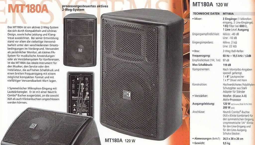 Haut-parleurs: Montarbo PA Soundsystem – D'occasion à Stans par Syrah22 2