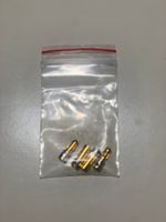 Goldstecker-Kupplung 2 Paar 3,5mm