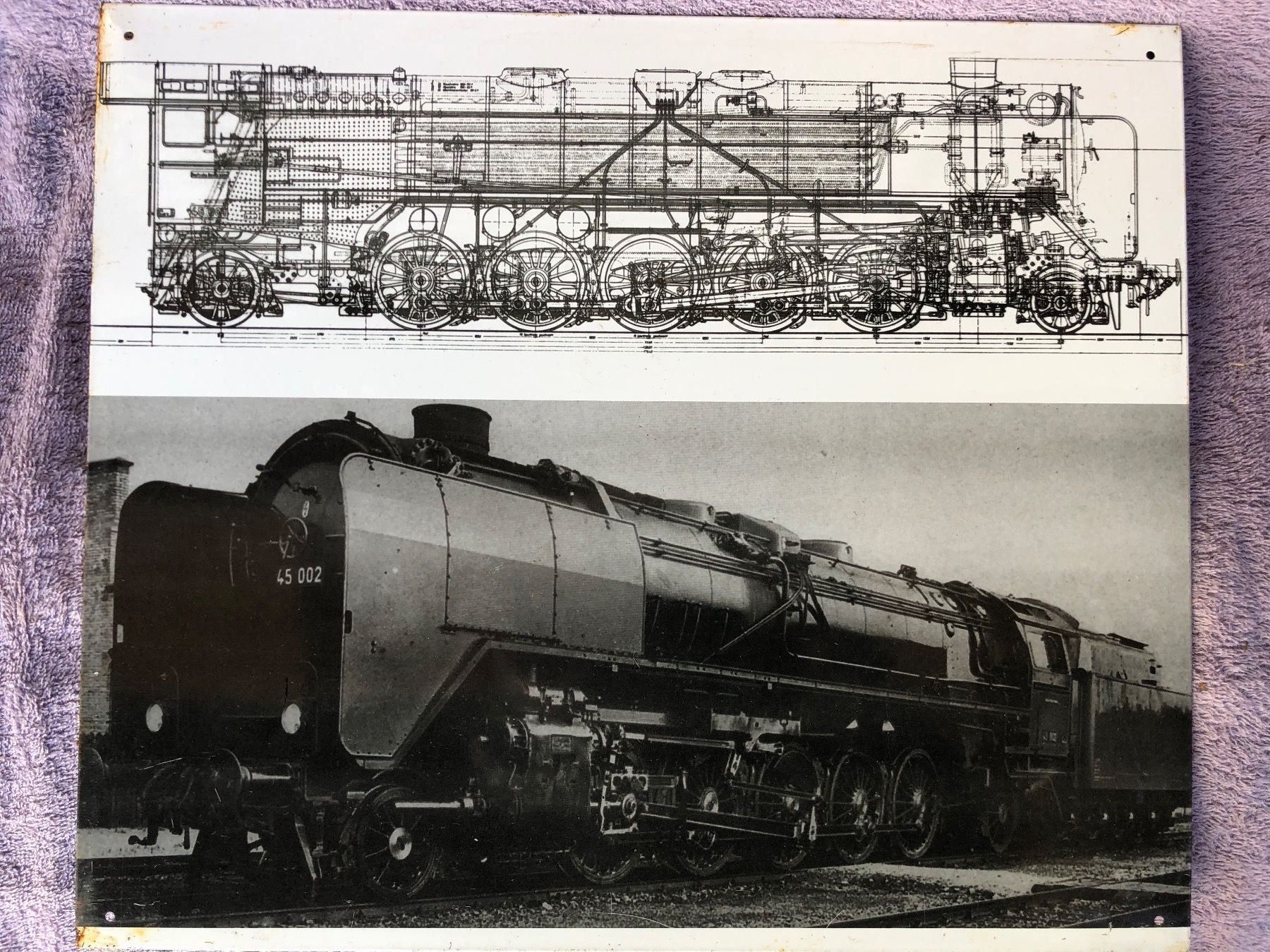 Insegne: Lokomotive Eisenbahn classic Oldtimer d – Usato da Reinach AG venduto da rares75