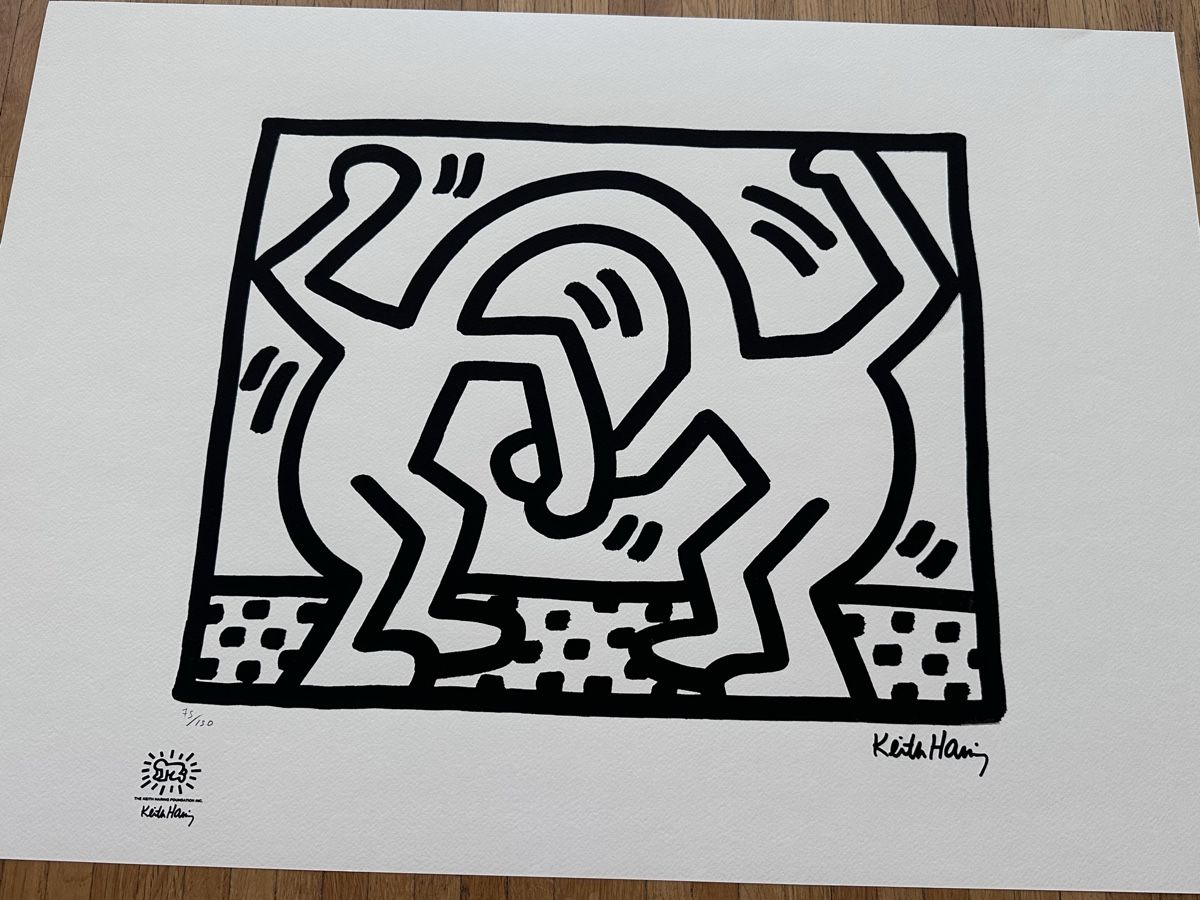 Grafica & Litografie: Keith Haring Print (1982) – Usato da Zürich venduto da Ddechkovd