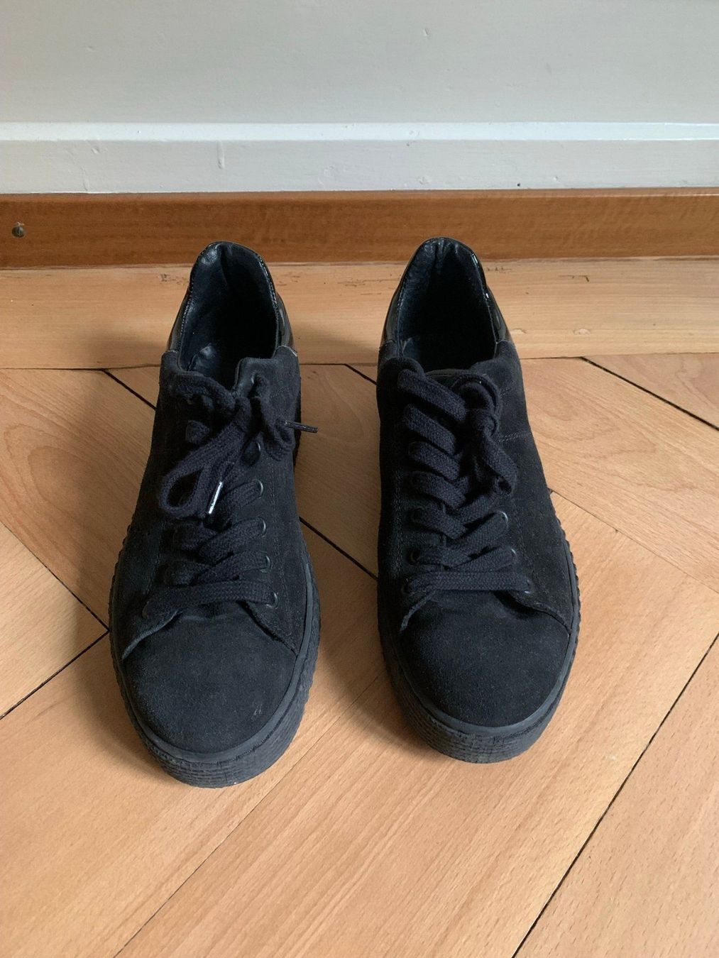 Damenschuhe: TANGO - Leder Sneaker schwarz 38 – Gebraucht aus Zürich von Diazaio 1