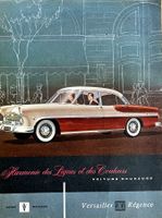 Simca Cars - Alte Werbung / Ancienne publicité 1956