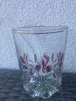 Eiskübel mit Zange, italienisches Design, handgemalt