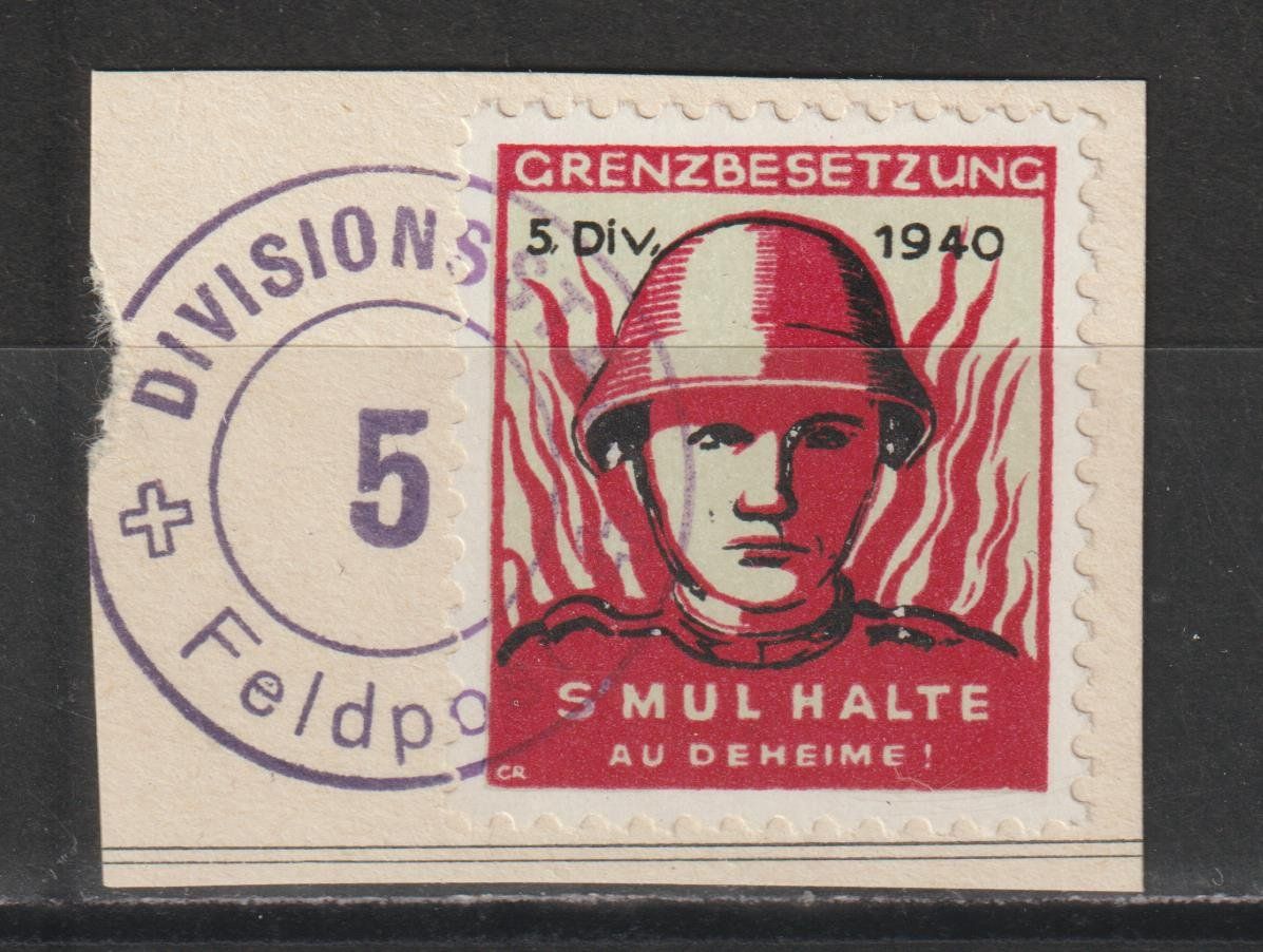 Tous les timbres: Kommandostäbe Nr. 45/1 o – D'occasion à Siebnen par Fstaehli
