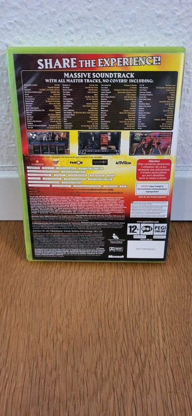 Microsoft Giochi: Xbox 360 - Guitar Hero World Tour – Usato da Münsingen venduto da DigitaleSpielecke 1