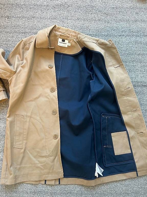Giacche: Topman Beige Rain / Car Coat - Size Medium – Usato da Thalwil venduto da pal_x28f 3