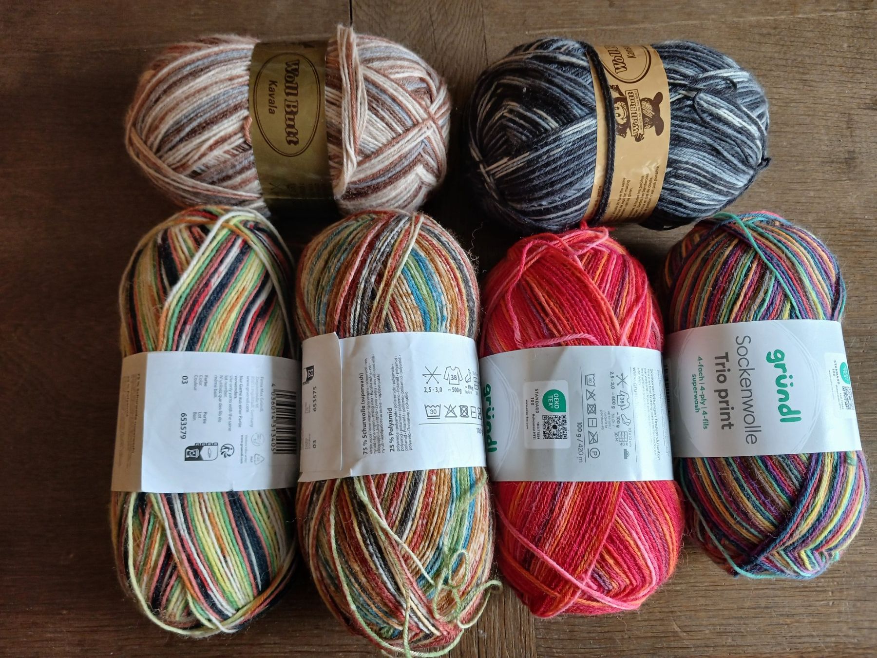 Wolle: Sockenwolle Paket – Neu und originalverpackt aus melchtal von strickerin