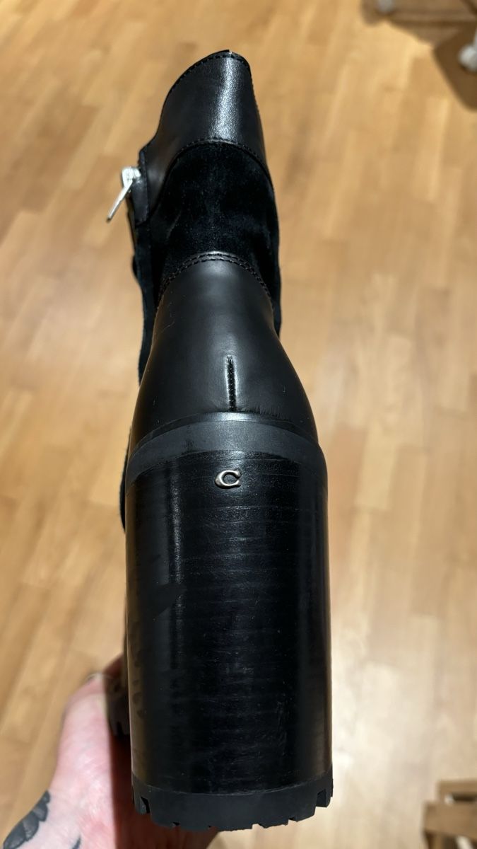 Coach Damenschuhe: Coach Stiefeletten / EU 39 / Echtleder schwarz – Neu (gemäss Beschreibung) aus Ossingen von jst_z962 8