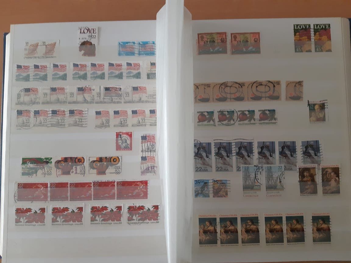 Alle Briefmarken: Album mit Inernat. Briefmarkensammlung – Gebraucht aus Dulliken von Airliner2 4