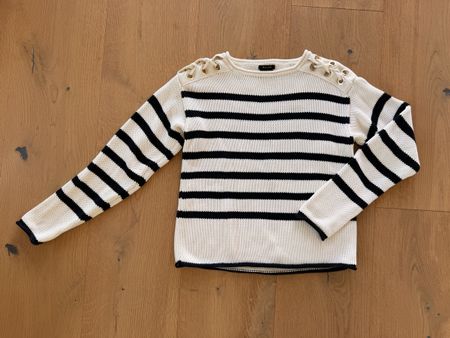 Massimo Dutti Strick Pullover gestreift Gr.S