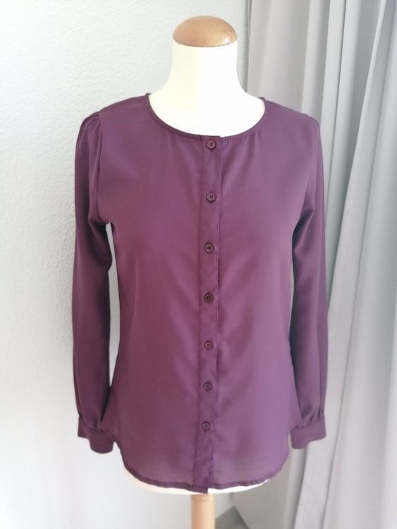 Camicette: Violette Bluse, Grösse 34 – Usato da Emmen venduto da Tigerlady