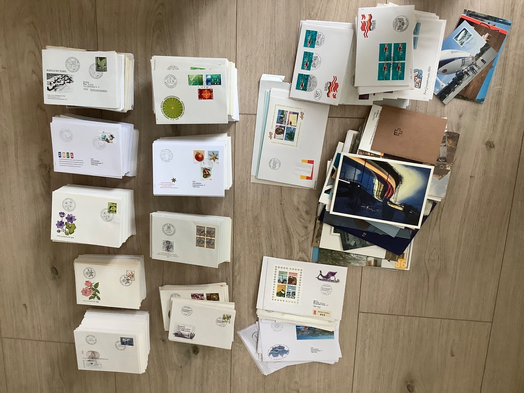 Tutti i francobolli: Über 1500 FDC Schweiz 1963 - 2009 – Usato da St. Gallen venduto da herbrig2