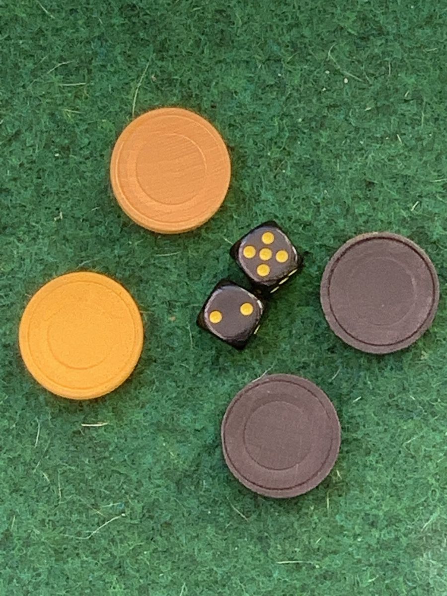 Spiele: Schach & Backgammon - Set – Gebraucht aus Wangen b. Olten von Finolino28 5