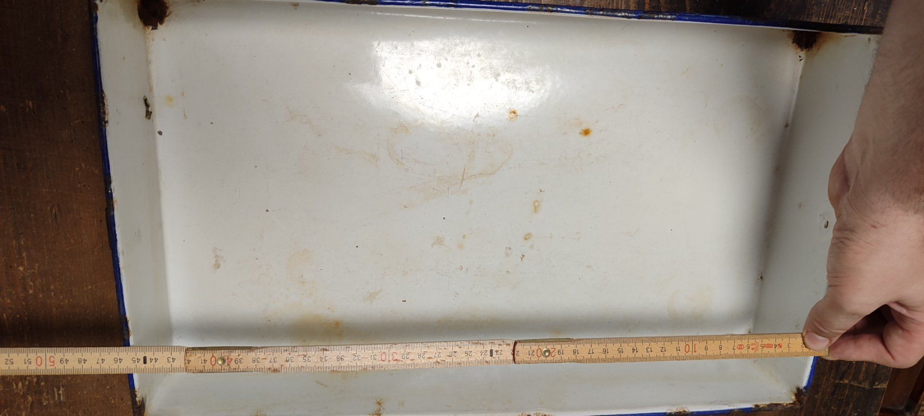 Teglie da forno: Wunderschöne 45cm grosse emaillierte Auflaufform – Usato da Gelterkinden venduto da MYSTOREFORYOU4460 5