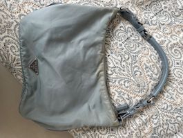 Prada Nylon Bag Vintage Y2K Selten Hellblau