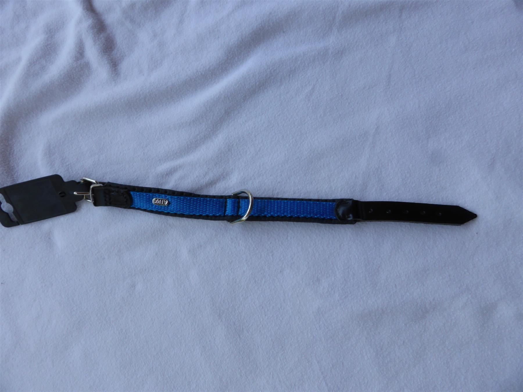 Guinzagli & Collari: Halsband blau-schwarz 35cm – Nuovo e nell'imballaggio originale da Schübelbach venduto da Bemafaja