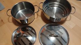 Pfanne mit Dampfsieb (SIGG)
