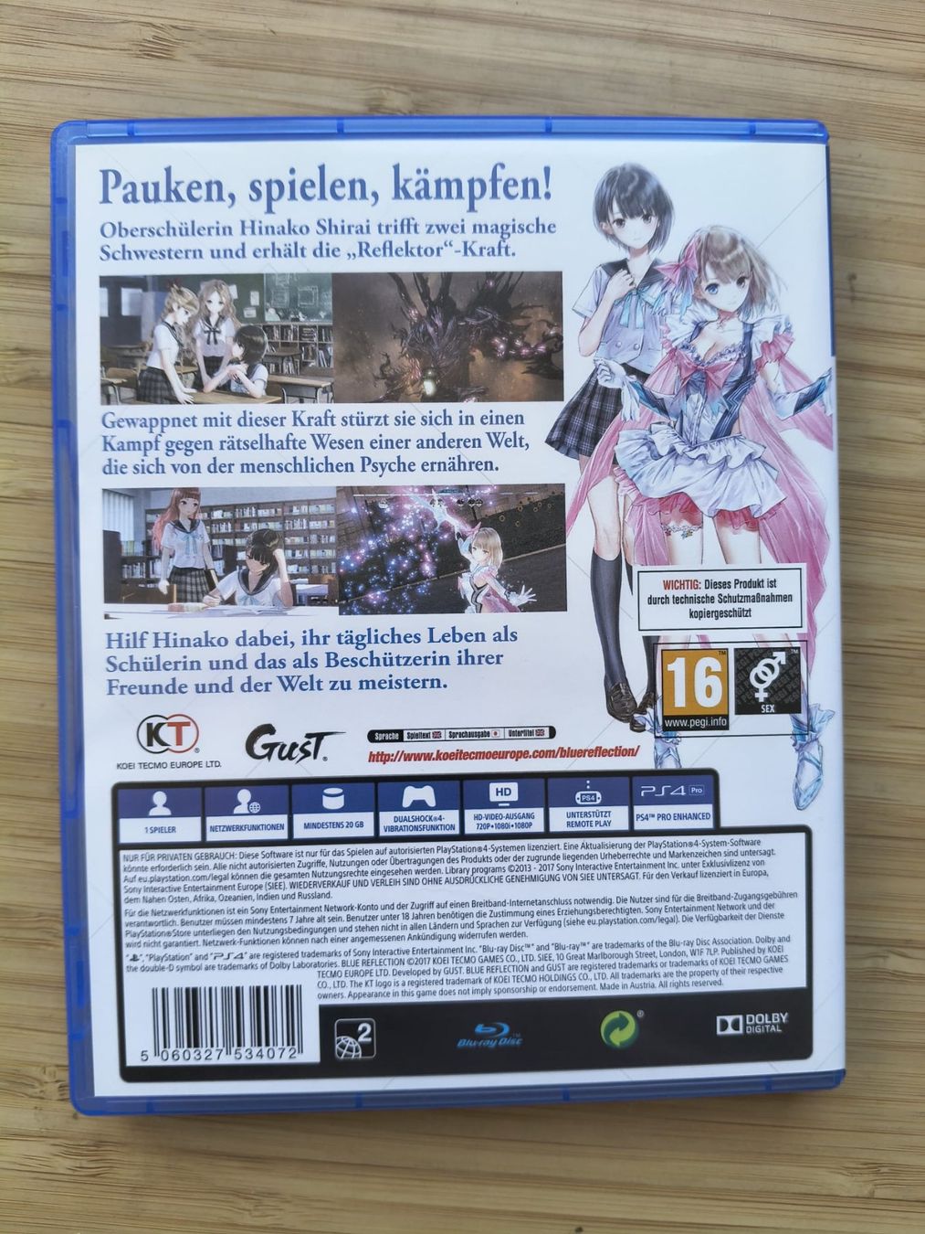 Giochi: Blue Reflection  (PS 4) – Usato da Riedholz venduto da ste_96cd 1