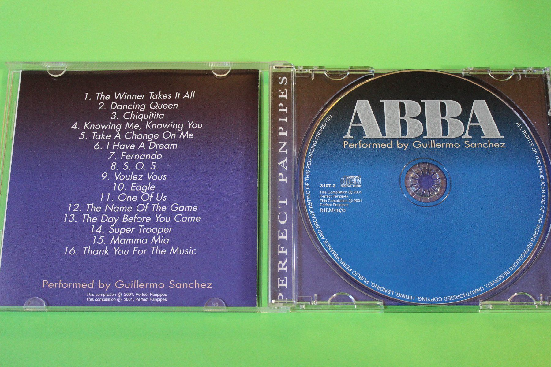 CDs: PERFECT PANPIPES - ABBA CD – D'occasion à Tübach par JamesStone 3