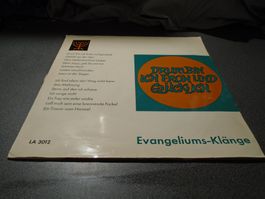 Schallplatte Drum bin ich froh und glücklich, Evangeliums