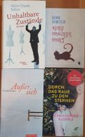 4 Romane von Sülzer, Fricker, Kloeble, Schnetzler 