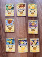 Alle Pokemon Pikachu Sammelkarten aus dem 30th set