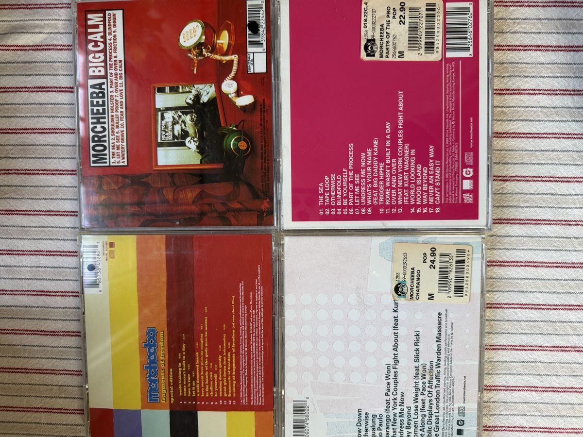 CD: 4 Morcheeba CDs   – Usato da Fribourg venduto da Fmia 1