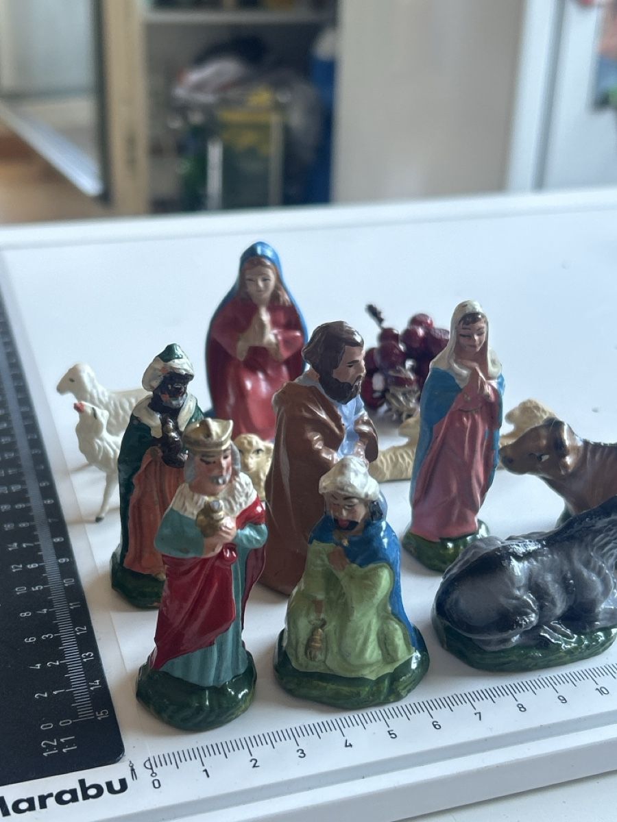 Figuren: Krippenfiguren Set klein Figuren handbemalt(I17) – Gebraucht aus Neuenhof von bro_9zsg 3