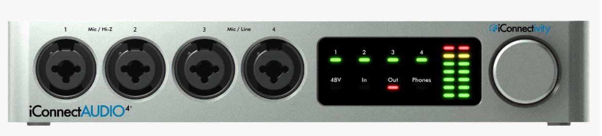 Studioequipment: iConnectAUDIO4+ Dual USB Audio and MIDI Interface – Gebraucht aus Brittnau von Metalheart