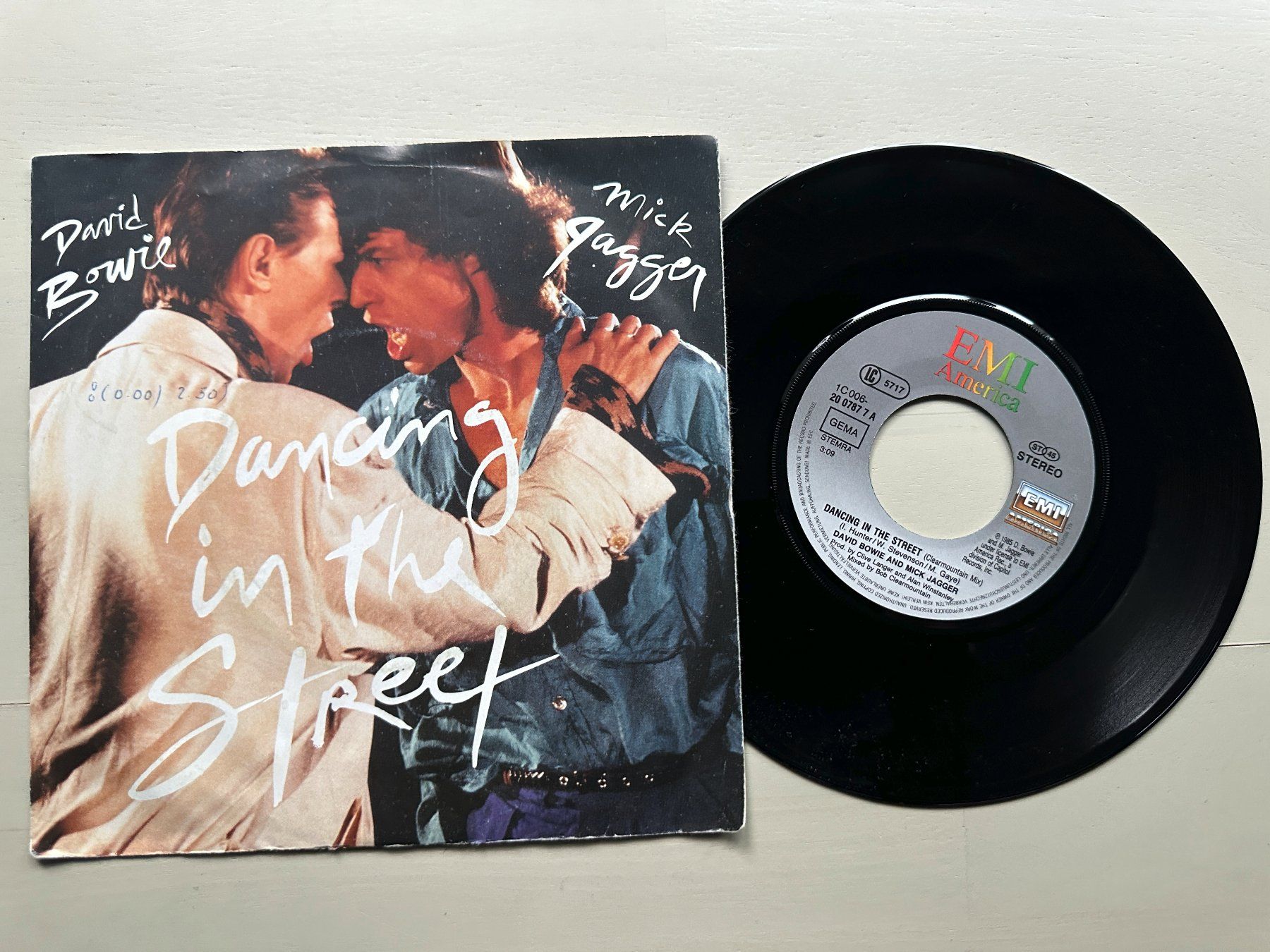 Dischi in vinile: MICK JAGGER DAVID BOWIE tolle Dancing in str ROLLING STONES – Usato da Basel venduto da Partridge