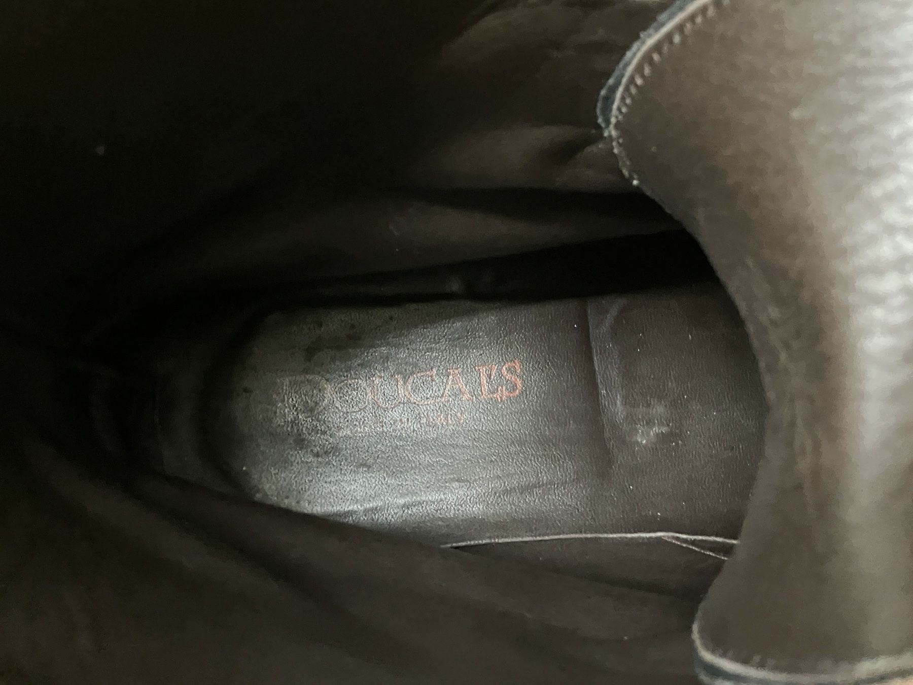 Chaussures hommes: Braune Lederstiefeletten, Gr. 45 – D'occasion à Zürich par katix 4