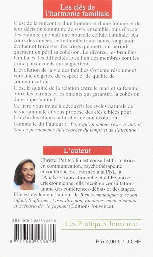 Libri: Les clés de l'harmonie familiale – Usato da Neuchâtel venduto da Dualseele 1