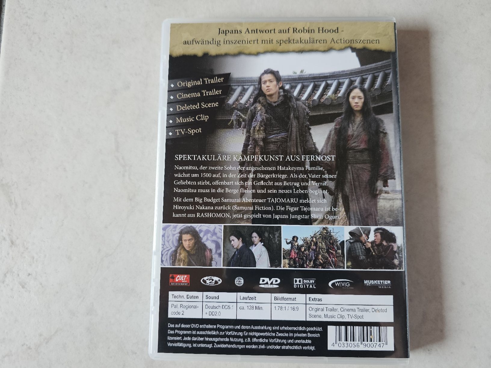 Tutti i DVDs: Tajomaru  -  Räuber und Samurai – Usato da Schneisingen venduto da backstore24 1