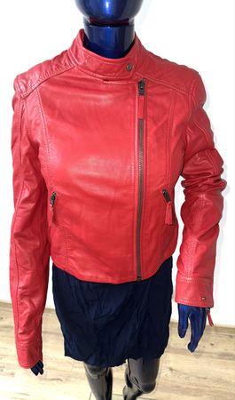 TOMMY HILFIGER LEDERJACKE GR. M neuwertig