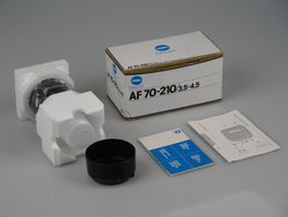Minolta AF 70-210mm f/3.5-4.5 mit OVP