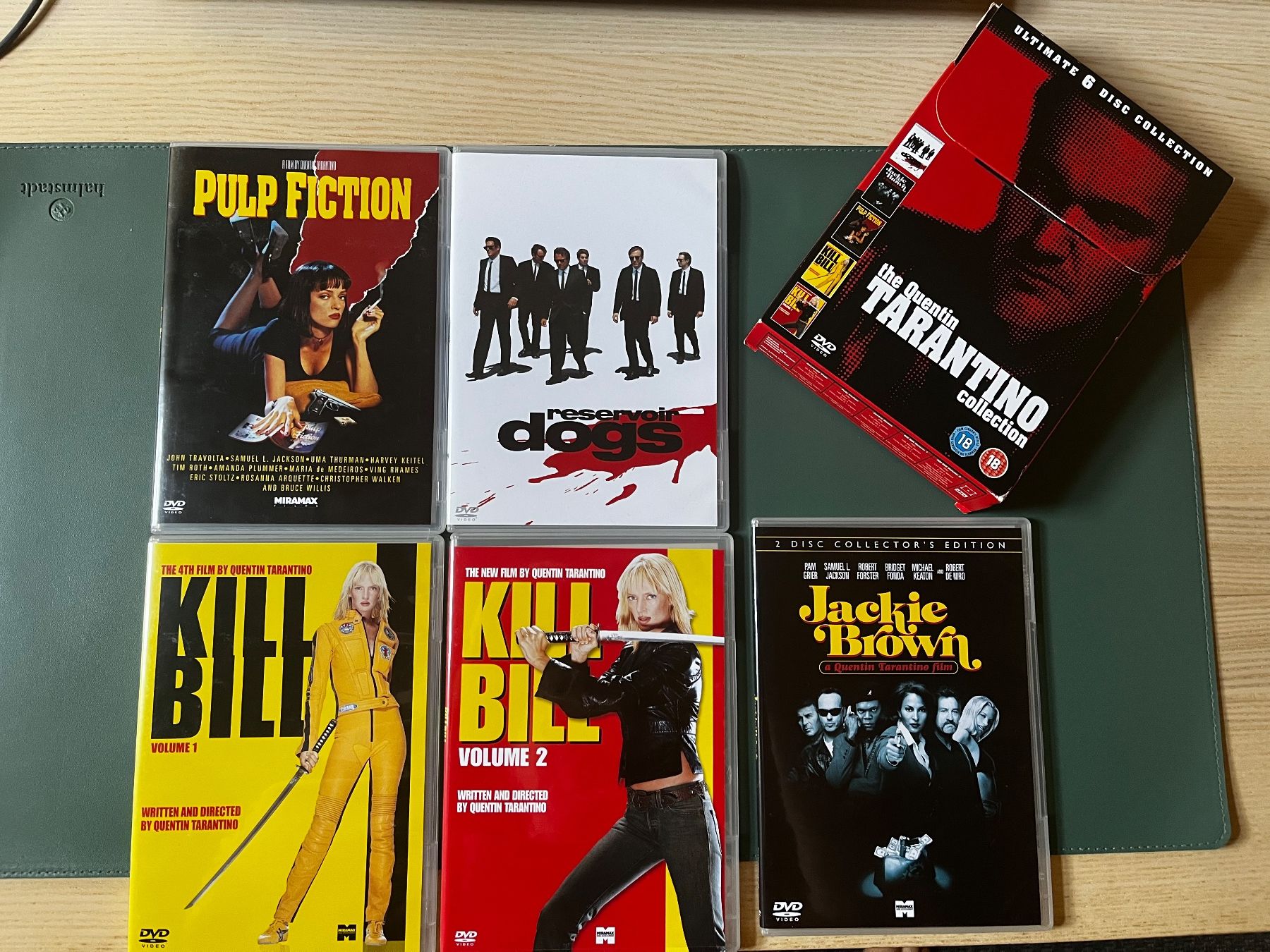 Tous les DVDs: The Quentin Tarantino Collection – D'occasion à Mollis par zurichakos
