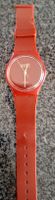 Armbanduhr Swatch Quartz rot