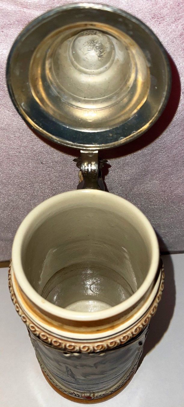 Bicchieri: Bierhumpen Geneve mit Zinndeckel – Nuovo (secondo la descrizione) da Lutzenberg venduto da Truhe 6