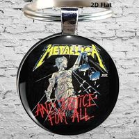 ⚡🎸 Metallica „And Justice For All“ Schlüsselanhänger! 🎸⚡