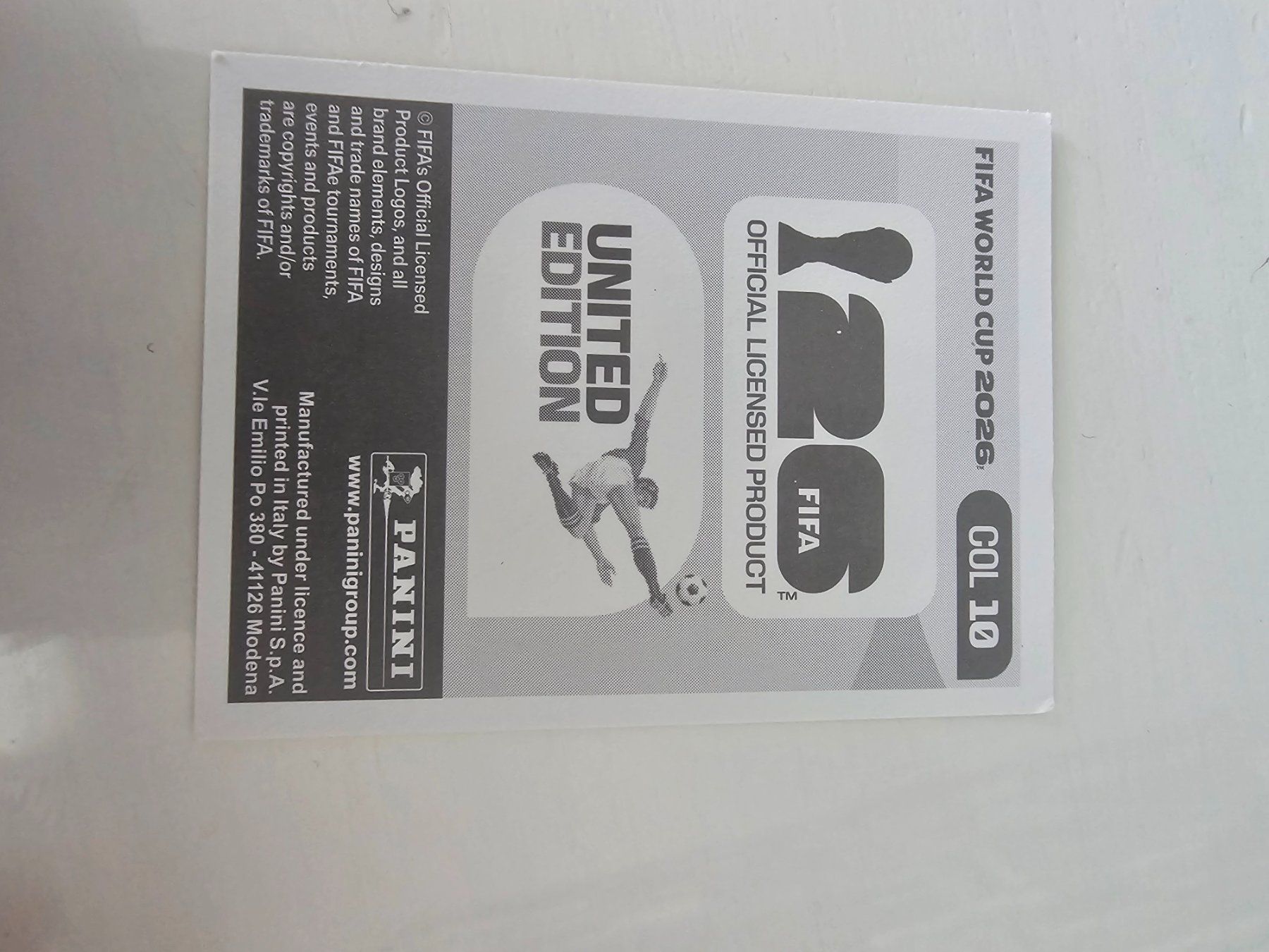 Panini Cartes à collectionner: COL 10 – D'occasion à Pregassona par sig_6v2k 1