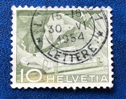 Nr.299 mit Stempel Bergbahn  1949   