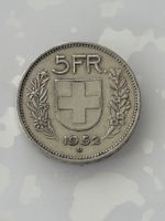 5 Franken 1952  sehr Rar