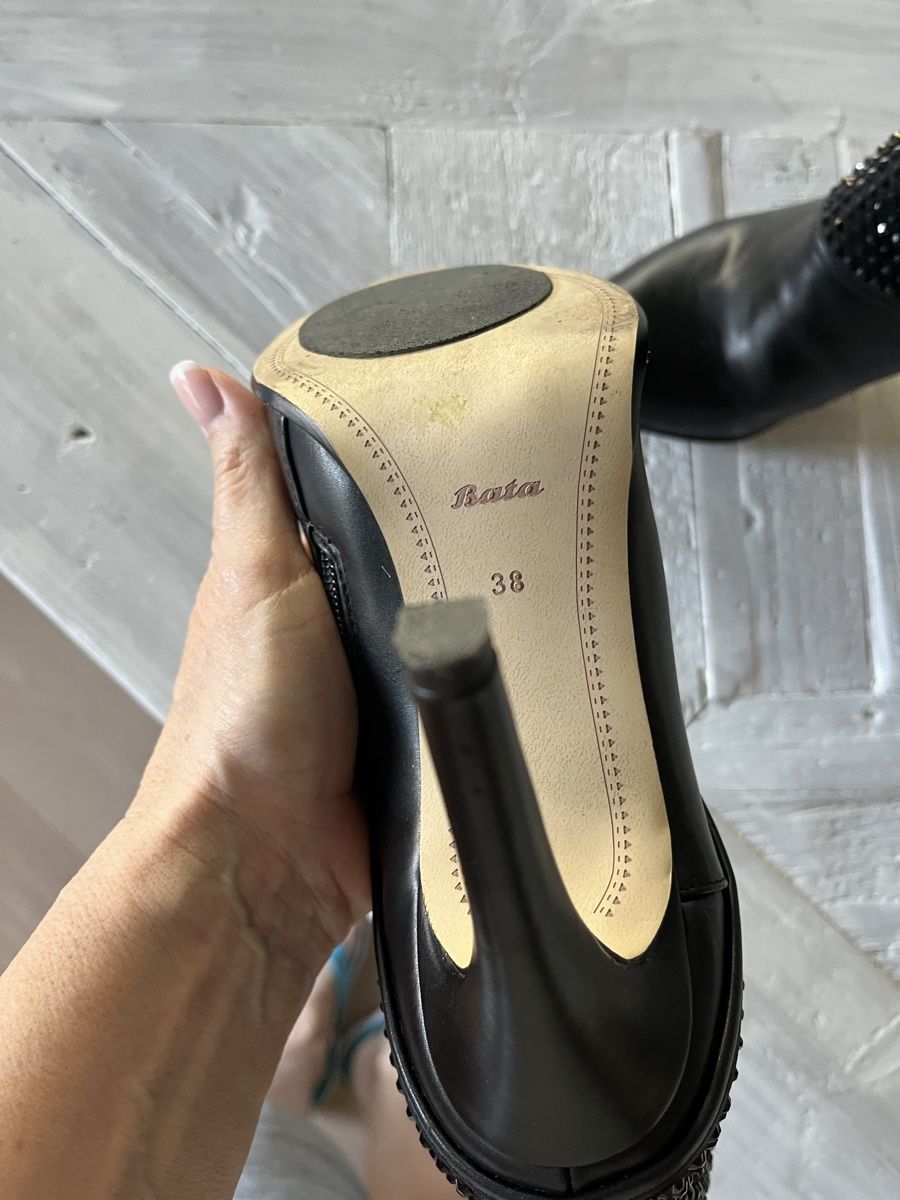 Chaussures femmes: Bata Stiefelette mit Strass – Neuf (Voir description) à Wermatswil par -secondchance- 2