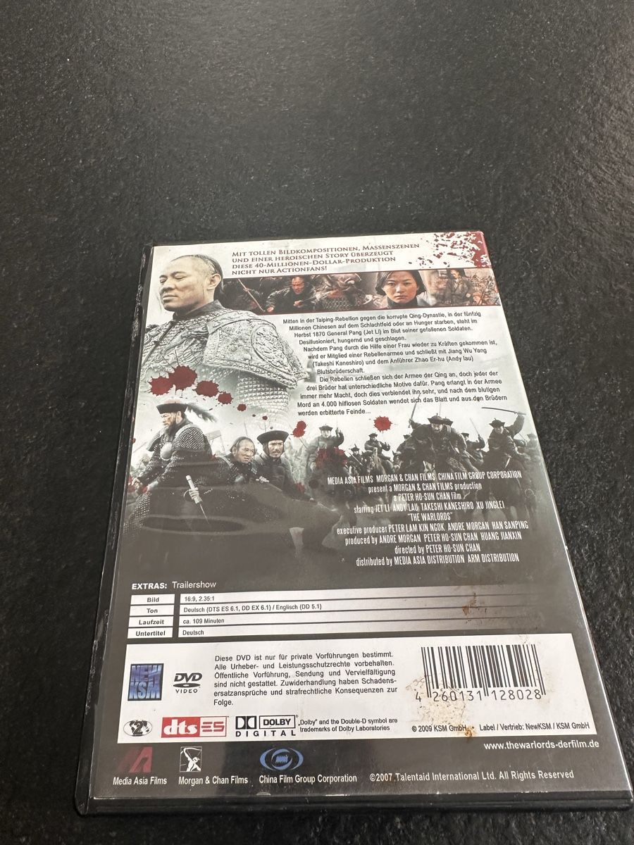 Alle DVDs: The Warlords DVD – Gebraucht aus Flüelen von sas_pl7j 1