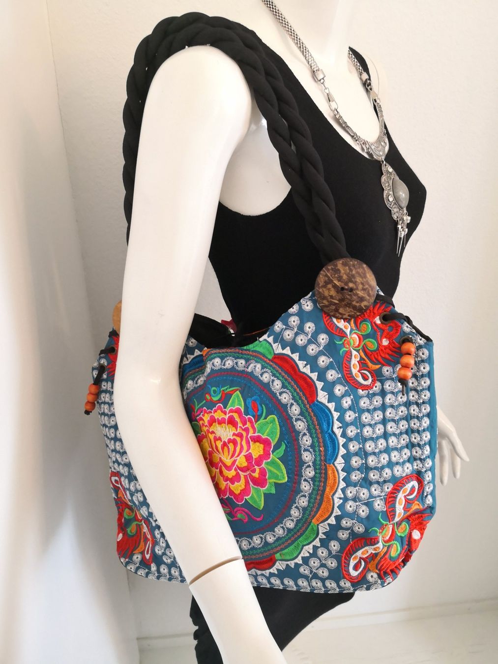 Borse da donna: 🤩BOHO-CHIC  ETHNO LOTUS TASCHE NEU – Nuovo (secondo la descrizione) da Olten venduto da Naja-Twins-Twins 1