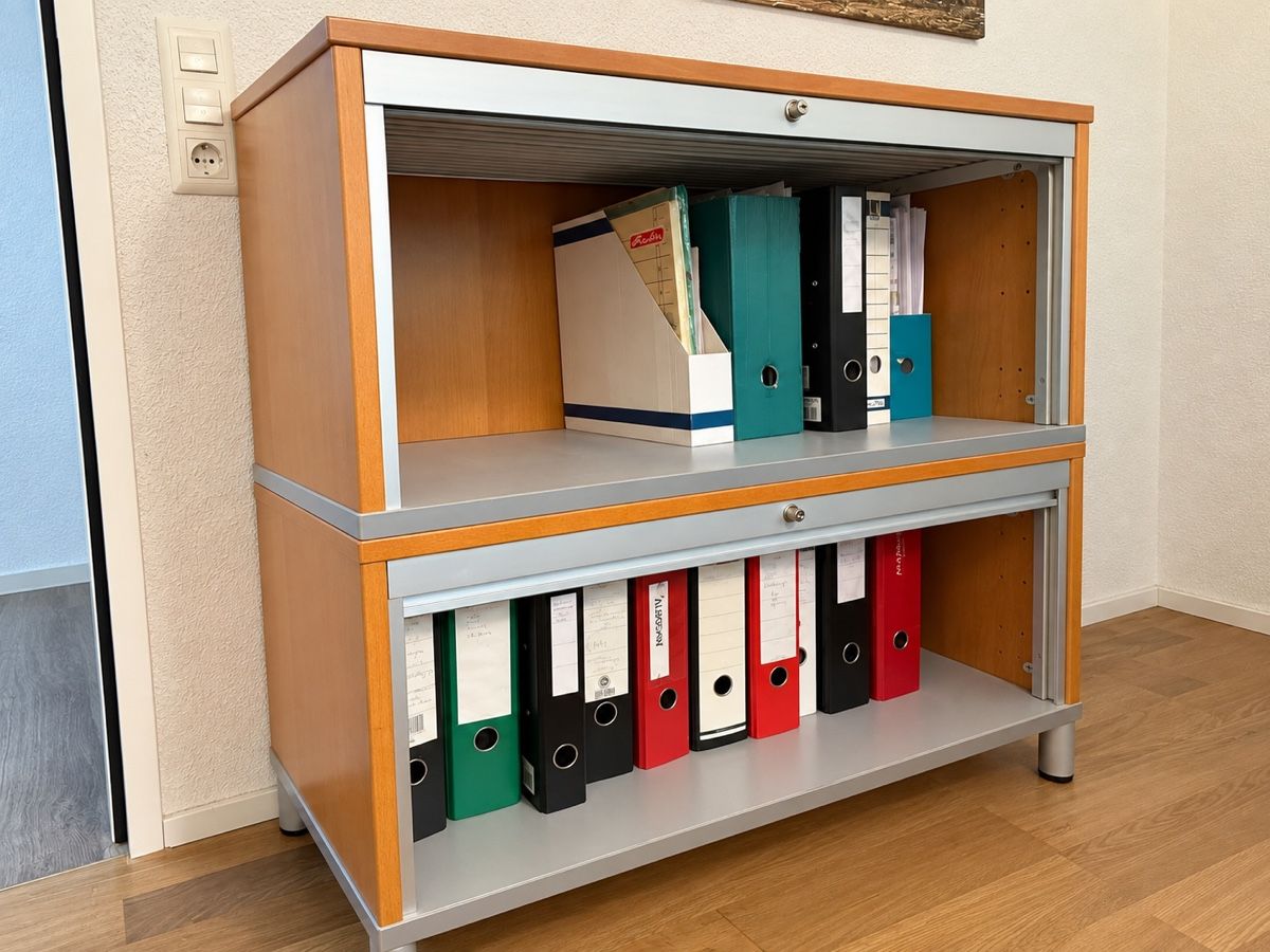 Kommoden: IKEA EFFEKTIV Rolladenschrank – Silber – Gebraucht aus Wettswil von MoeLu 3
